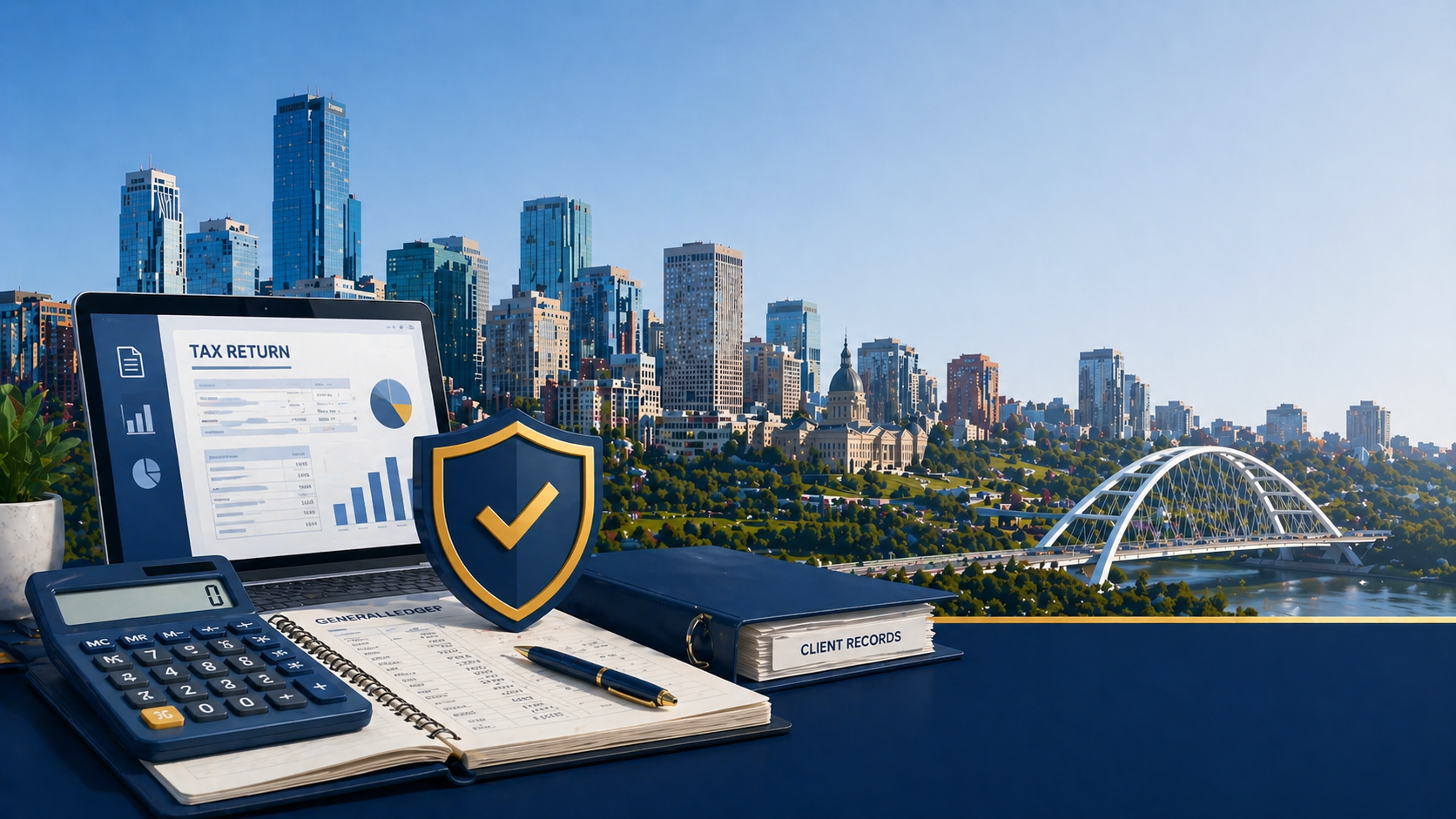 Cybersecurity for Edmonton accounting firms protecting client financial data and tax records