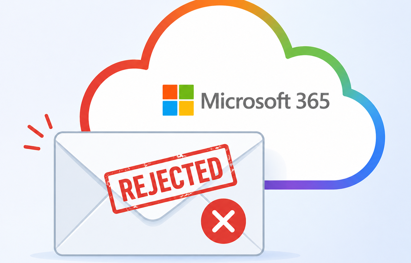Email rejected by Microsoft 365 with bounce code 5.7.708
